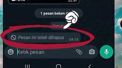 Cara Melihat Pesan WA yang Sudah Dihapus Tanpa Aplikasi Tambahan, Gampang Banget! (TikTok @gusnawati08_)