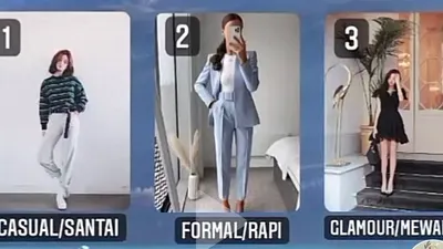 Tes Kepribadian: Gaya Berpakaian Manakah yang Kamu Suka? Akan Ungkap Karaktermu yang Tersembunyi (tiktok @fct.psklgi)