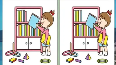 Tes IQ: Temukan Perbedaan Gambar Anak Dalam 20 Detik! 