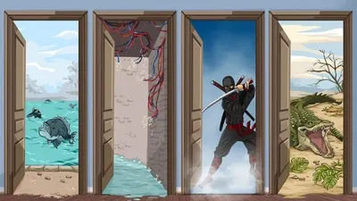 Tes IQ: Hanya Si Jenius yang Dapat Temukan Pintu Teraman di Gambar dalam Waktu 7 Detik, Kamukah Orangnya?