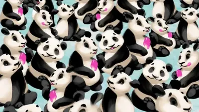 Tes Ilusi Optik: Temukan Penguin Diantara Kumpulan Panda dalam 11 Detik Untuk Uji Kemampuan Observasimu