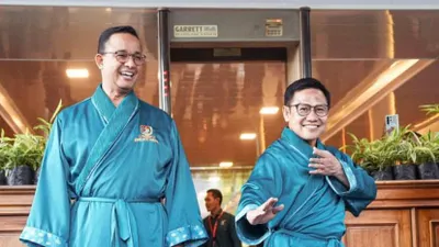 Gerakan Biru Kuning (GBK) Jateng Deklarasikan Dukung AMIN di Pilpres 2024, Cak Imin: Alhamdulilah