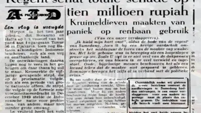 Sejarah Gempa Besar di Sumedang Tahun 1955, Sampai Disorot Media Belanda
