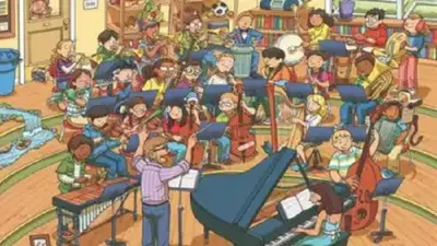 Ilusi Optik: Orang Bermata Tajam&nbsp;Pasti&nbsp;Dapat Menemukan Dasi di Gambar Kelas Ini&nbsp;Cuma dengan 8 Detik