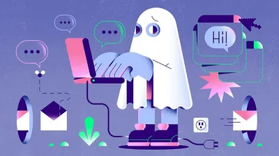 Ilustrasi ghosting