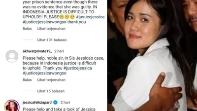 Instagram Pengadilan Internasional Dibanjiri Warganet Indonesia,&nbsp;Ternyata Minta Ini&nbsp;untuk Jessica Wongso