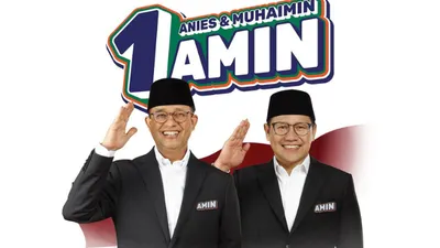 Anies Baswedan dan Muhaimin Iskandar