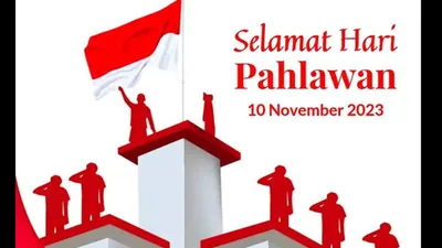 Ilustrasi jumlah Korban Perang 10 November&nbsp;di Hari Pahlawan.