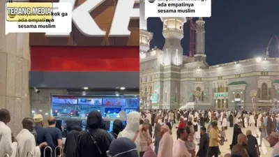 Viral Antrian Panjang KFC di Depan Masjidil Haram Usai Seruan Boikot Bikin Netizen Geram: Mana Empatinya!