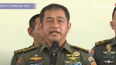 Kepala Staf TNI Angkatan Darat (KSAD) Jenderal Maruli Simanjuntak, memberikan respon terkait pernyataan Ketum PDI-P Megawati Soekarnoputri, yang menyebutkan adanya dugaan intimidasi yang dilakukan oleh personel TNI terkait pemilu 2024.
