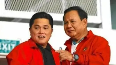Dapat Dukungan dari Erick Thohir, Prabowo: Ini Merupakan Kehormatan