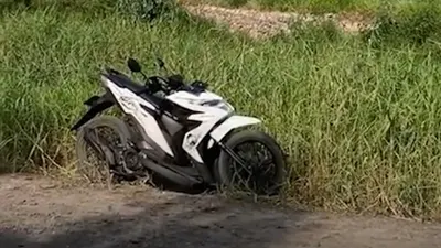 Rangka Motor Matic Honda Patah dan Karatan