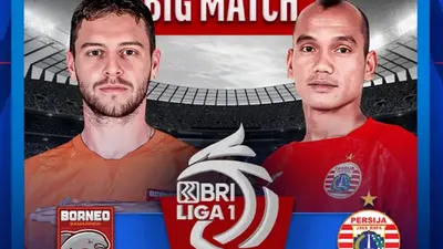 Laga Big Match! Link Nonton Live Streaming Borneo FC Samarinda vs Persija Jakarta Malam Hari Ini di Indosiar, Klik di Sini
