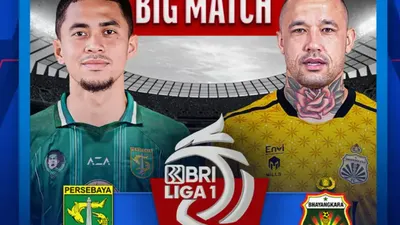 Pertandingan antara Persebaya Surabaya vs Bhayangkara FC akan berlangsung pada sore hari ini, Minggu, 4 Februari 2024, pukul 15.00 WIB.