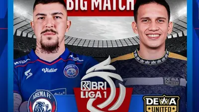 Link Nonton Live Streaming Arema FC vs Dewa United FC pada Liga 1 Hari Ini di Indosiar, Kick Off 15.00 WIB