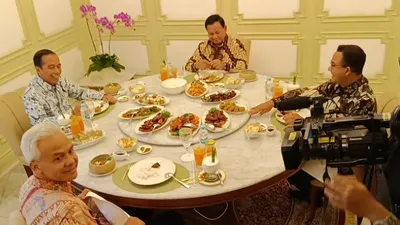 Jokowi Undang Prabowo Subianto, Anies Baswedan dan Ganjar Pranowo Makan Siang di Istana