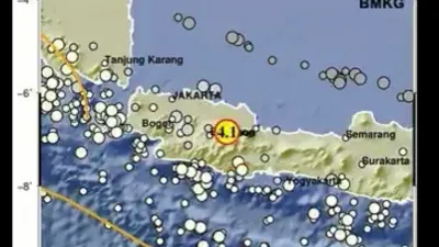 Sumedang Diguncang Gempa Berkekuatan Magnitudo 4.1 Hari Ini, BMKG: Dipicu Aktivitas Sesar Aktif