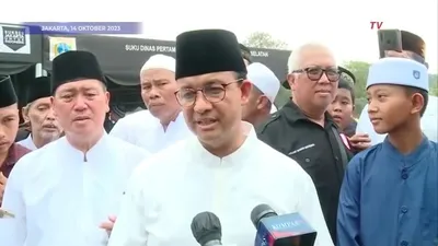 Meski Sering Dikritisi Anies Baswedan Hadir dalam Pemakaman Gembong Warsono, Kenang Momen Ini