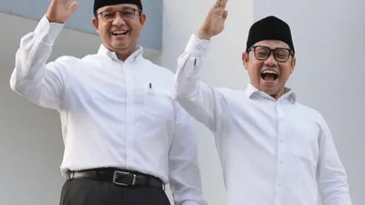 Pasangan AMIN atau Anies Baswedan dan Cak Imin. (Instagram @dpp_pkb)