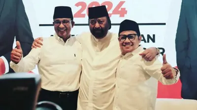 Pasangan Anies Baswedan dan Muhaimin Iskandar Resmi Berduet, Surya Paloh: Selamat Tinggal Cebong dan Kampret!