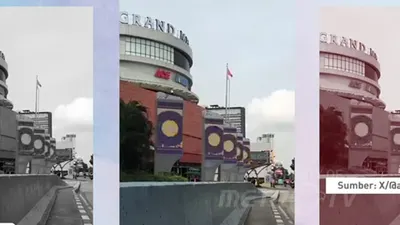 Anies Baswedan terharu dengan pemasangan videotron yang sempat diturunkan