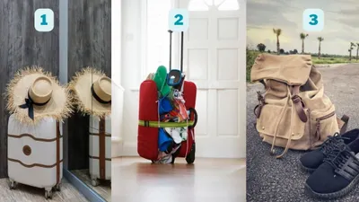 Tes kepribadian dari cara membawa barang saat bepergian.