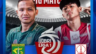 Pertandingan antara Persebaya Surabaya vs Persis Solo akan berlangsung pada malam hari ini, Rabu, 13 Desember 2023, pukul 18.00 WIB.
