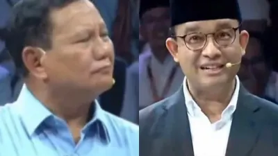 Anies Baswedan yang menghadirkan ayah dari Harun Al Rasyid, korban tewas akibat kerusuhan pada demo hasil Pilpres 2019 lalu.