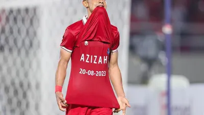 Pratama Arhan Pamer Kaos Tulisan Azizah Usai Cetak Gol, Erick Thohir: Selebrasi Bucin Begini ya Han?