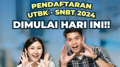 Pendaftaran UTBK SNBT 2024 dimulai pada 21 Maret dan berakhir pada 5 April pukul 15.00 WIB.