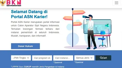 Pendaftaran seleksi Calon Pegawai Negeri Sipil (CPNS) 2023 sudah resmi dibuka pada Rabu, 20 September 2023 malam.