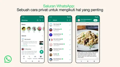 WhatsApp juga menyediakan opsi untuk menyesuaikan Saluran yang diikuti. Pengguna dapat menghapus Saluran yang tidak diinginkan.