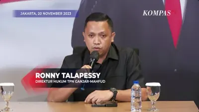 Direktur Hukum TPN Ganjar Pranowo-Mahfud MD, Ronny Talapessy