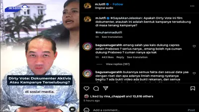 Mantan Mendag, Muhammad Lutfi Tanggapi Pedas Film Dirty Vote