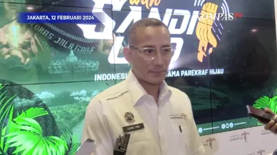 Menteri Pariwisata dan Ekonomi Kreatif, Sandiaga Uno