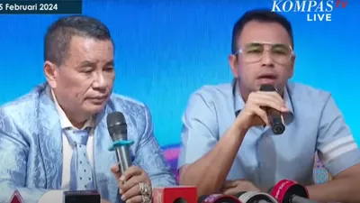Didampingi Hotman Paris, Raffi Ahmad Klarifikasi Dugaan Kasus Pencucian Uang