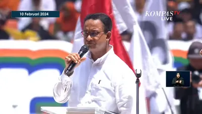 Pidato Anies Baswedan di Kampanye Terakhir Pilpres 2024: Kita Lawan Angkara Murka dengan Welas Asih