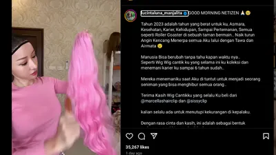 Langsung Tobat Usai Nonton Film Siksa Neraka, Lucinta Luna Mendadak Bakar Baju Seksi dan Sumbangkan Wig