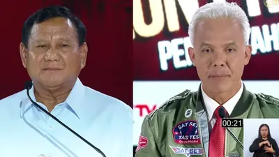 Tidak puas Jawaban Prabowo saat Ditanya soal Data pertahanan, Ganjar : Saya Butuh Hari Ini Pak (Tangkapan layar YouTube KPU RI)