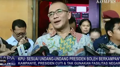 Ketua Komisi Pemilihan Umum (KPU) Hasyim Asy'ari