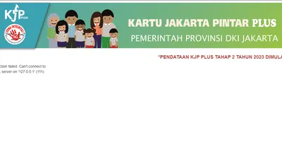 Situs KJP DKI Jakarta Error, November Sudah Cair atau Belum?