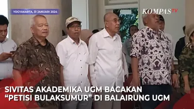 Sivitas Akademika Universitas Gadjah Mada (UGM) Ajukan Petisi Bulaksumur ke Presiden Jokowi
