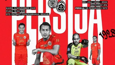 Liga 1: Link Live Streaming Persija Jakarta vs Persikabo 1973 Hari Ini di Indosiar, Kick Off 19.00 WIB