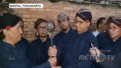 Kunjungi Yogyakarta, Anies Baswedan Terima Tombak Cakra Kotagede Sebagai Bentuk Amanah Warga (Metro TV)