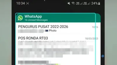Illustrasi.  Cara Tetap Bisa Membaca Pesan WA Tanpa Diketahui Pengirim