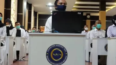 Berikut adalah poin-poin yang ada dalam tes Seleksi Kompetensi Dasar yang terdiri dari tiga jenis tes seperti TWK, TIU, serta TKP.