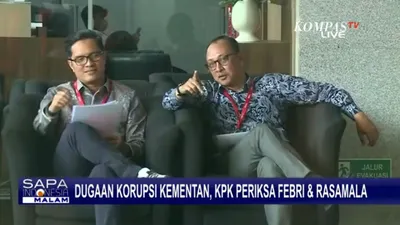 Febri Diansyah dan Rasamala Aritonang, penuhi panggilan KPK untuk pemeriksaan kasus dugaan korupsi Kementan