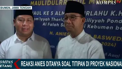 Sindir Jokowi Soal 'Titipan' PSN, Anies Baswedan Enggan Jawab Pertanyaan Wartawan, Ganjar: Pakai Data 