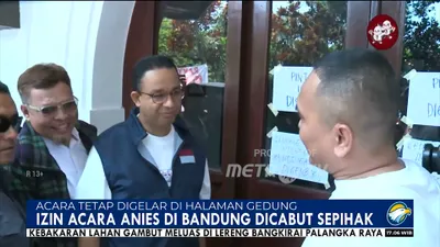 Batal Gelar Diskusi di Dalam GIM, Anies Baswendan Sindir Soal Kebebasan Berbicara Saat Ini 