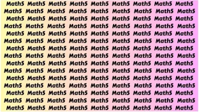Tes Ilusi Optik: Temukan Kata Maths Dalam Kumpulan Kata Berikut Ini, Uji Kemampuan Observasi! (Fresherlive)
